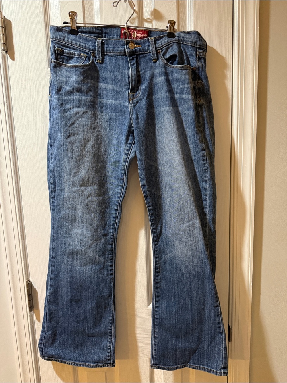 Lucky Brand Sofia Boot Medium Blue Flare Jeans